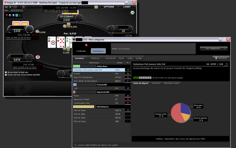 Tracker poker Xeester