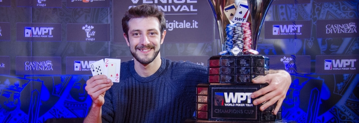 Andrea Dato vainqueur du WPT Venise 2014
