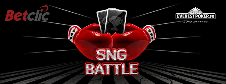 SNG Battle sur Everest Poker et Betclic, 17.500€ à la clé