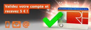 Validation compte Party Poker